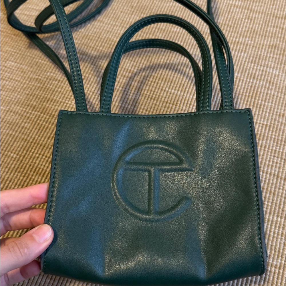 Telfar Olive Green Mini Bag - Picture 2 of 3